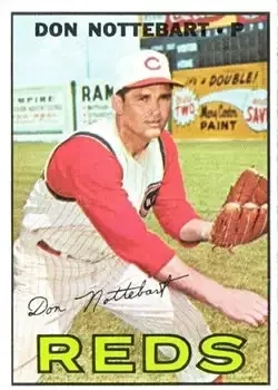 1967 Topps #269 Don Nottebart