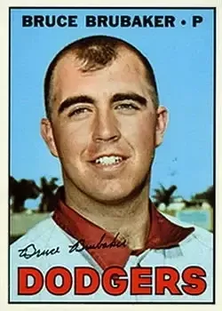 1967 Topps #276 Bruce Brubaker