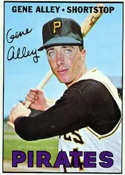 1967 Topps #283 Gene Alley