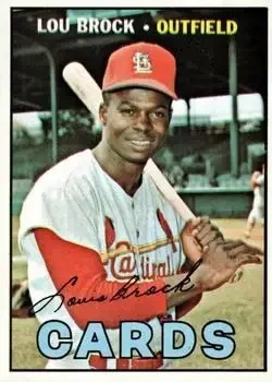 Front of Lou Brock