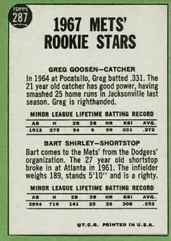 Back of Card #287