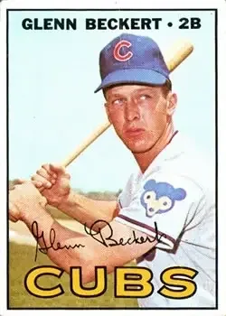 1967 Topps #296 Glenn Beckert