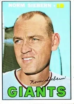 1967 Topps #299 Norm Siebern