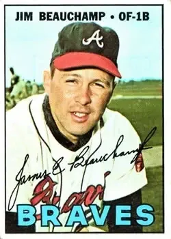 1967 Topps #307 Jim Beauchamp