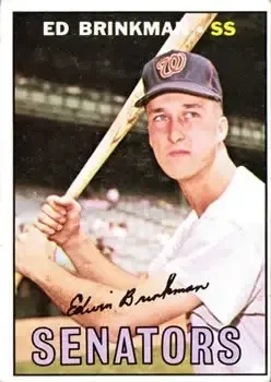 1967 Topps #311 Ed Brinkman