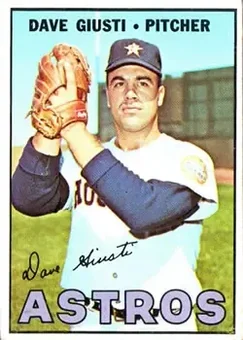 1967 Topps #318 - Dave Giusti - Houston Astros