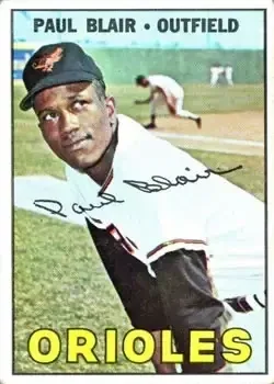1967 Topps #319 Paul Blair