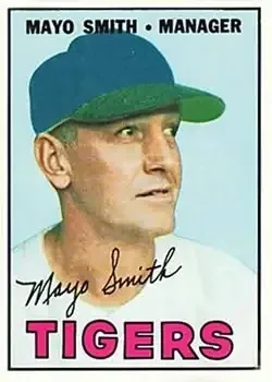 1967 Topps #321 Mayo Smith