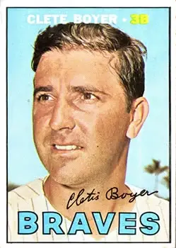 Front of Cletis Boyer
