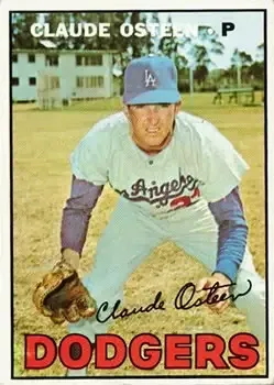 1967 Topps #330 Claude Osteen