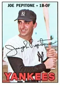 1967 Topps #340 Joe Pepitone