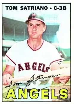 1967 Topps #343 Tom Satriano