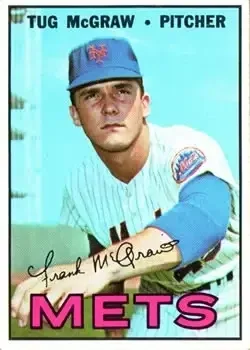1967 Topps #348 Tug McGraw