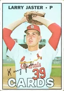 1967 Topps #356 Larry Jaster
