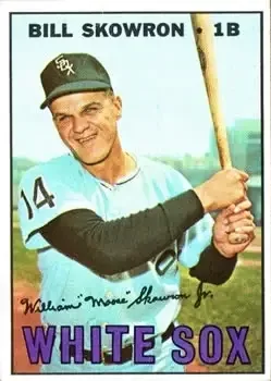 1967 Topps #357 Bill Skowron