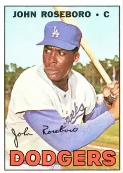 1967 Topps #365 John Roseboro