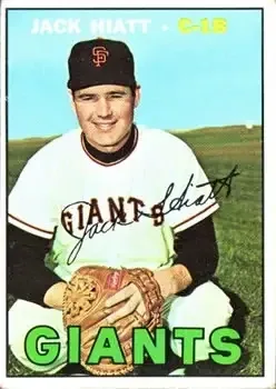 1967 Topps #368 Jack Hiatt