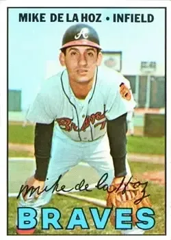 1967 Topps #372 Mike de la Hoz