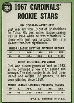 Back of Card #384