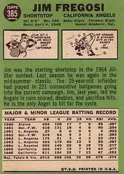 Back of Jim Fregosi