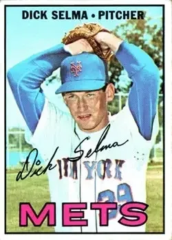 1967 Topps #386 Dick Selma