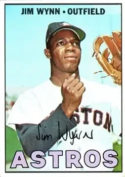 1967 Topps #390 Jim Wynn