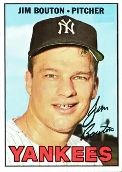 1967 Topps #393 Jim Bouton
