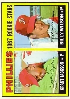 1967 Topps #402b Bill Wilson)