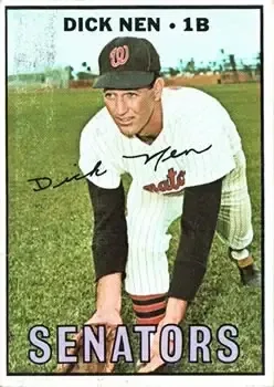 1967 Topps #403 Dick Nen