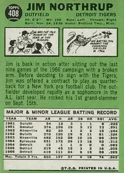 Back of Jim Northrup