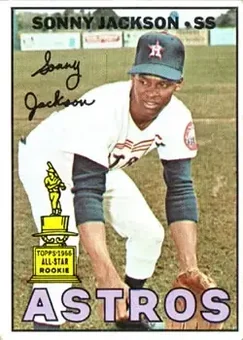 1967 Topps #415 - Sonny Jackson - Houston Astros