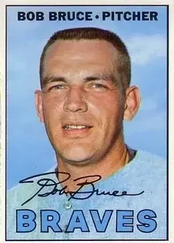 1967 Topps #417b Bob Bruce