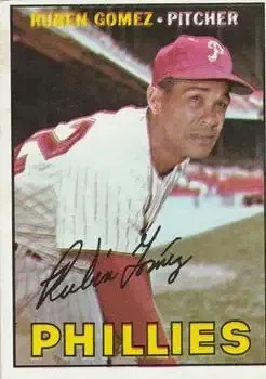 1967 Topps #427b Ruben Gomez