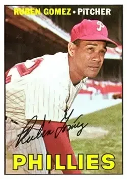 1967 Topps #427c Ruben Gomez