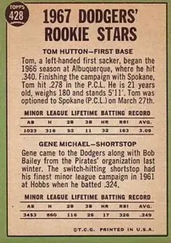 Back of Card #428