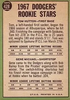 Back of Card #428