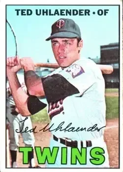 1967 Topps #431 Ted Uhlaender