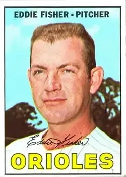 1967 Topps #434 Eddie Fisher