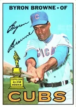 1967 Topps #439 Byron Browne
