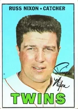 1967 Topps #446 Russ Nixon