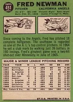 Back of Fred Newman