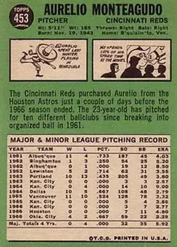 Back of Aurelio Monteagudo