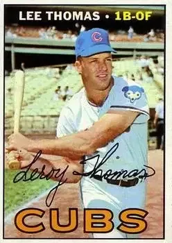 1967 Topps #458 Leroy Thomas