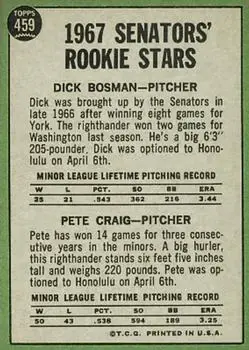 Back of Card #459