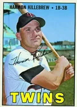 1967 Topps #460 Harmon Killebrew