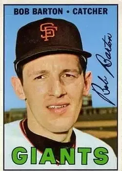 1967 Topps #462 Bob Barton