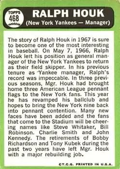 Back of Ralph Houk