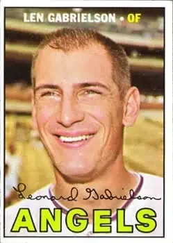 1967 Topps #469 Len Gabrielson