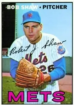 1967 Topps #470 Bob Shaw
