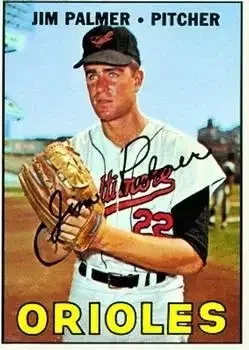 1967 Topps #475 Jim Palmer